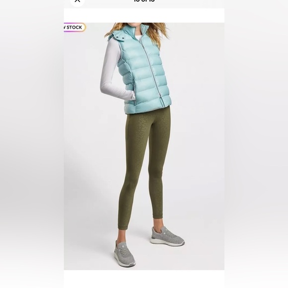 Peter Millar Golf Chiron Hooded Vest Cirrus Blue LF2EZ302 Women’s Size Large NWT - Picture 9 of 13